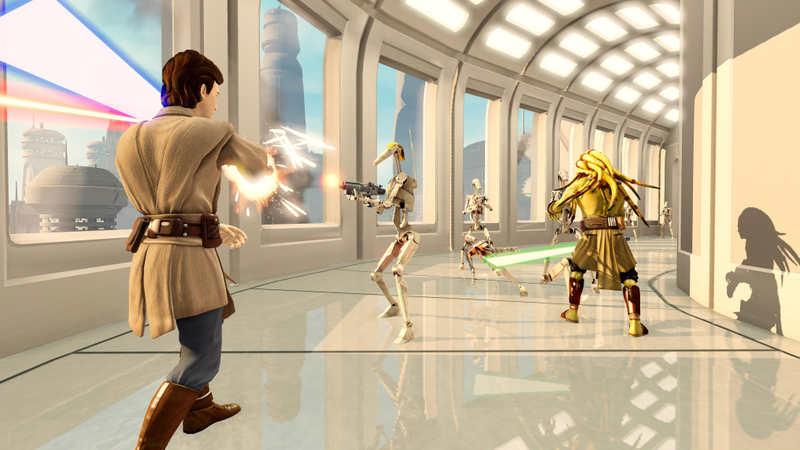Illustration for article titled The History Of Lightsabers In Video Games